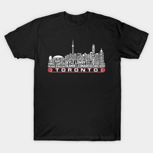 Toronto Basketball Team All Time Legends, San Francisco City Skyline T-Shirt